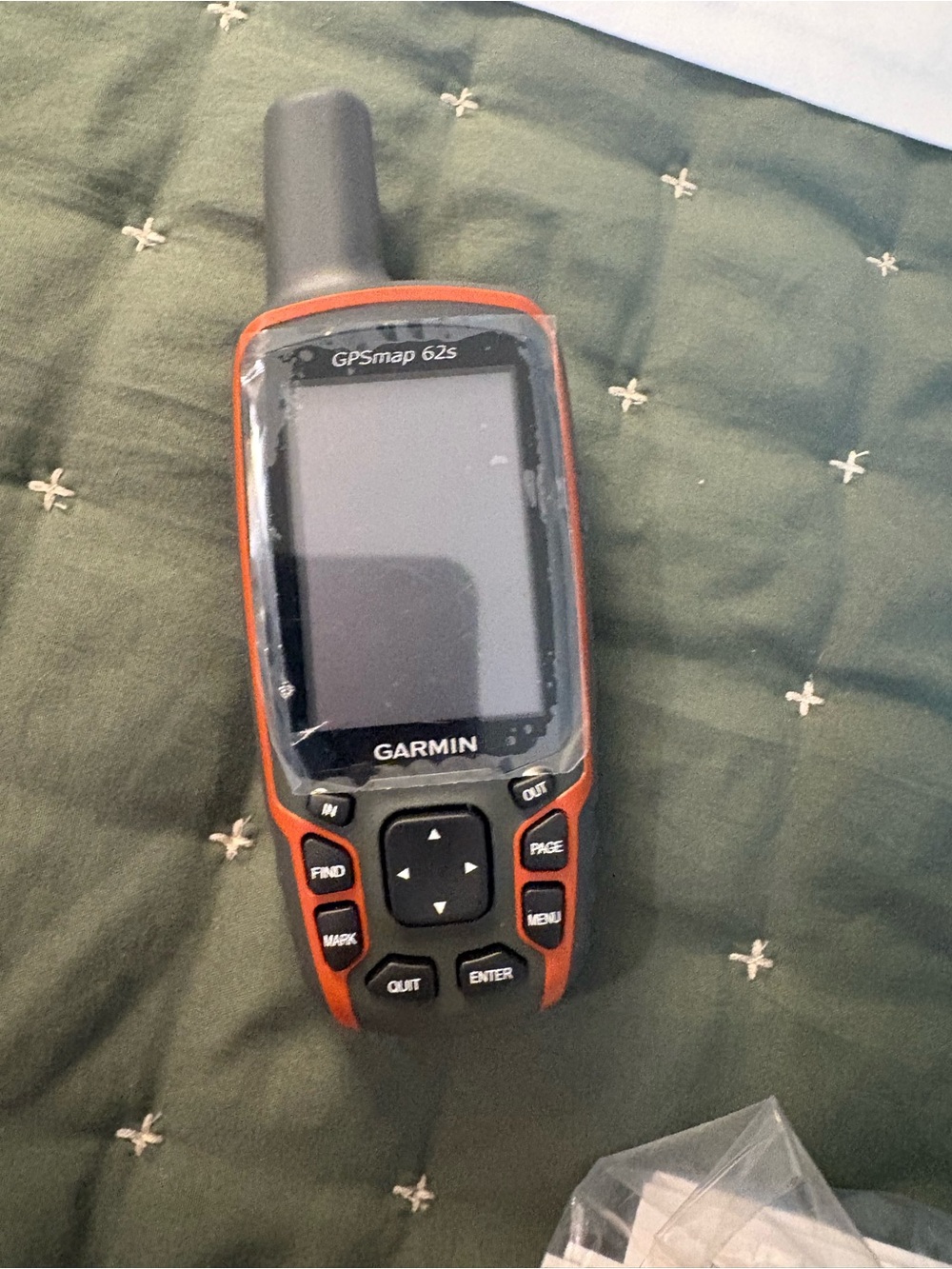 garmin GPSmap 62s Handheld GPS - Orange and Black